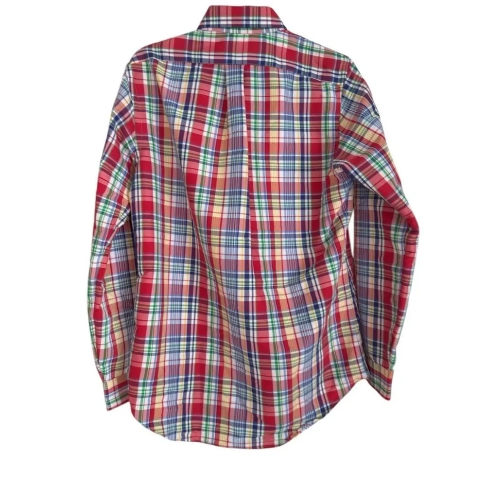 Polo by Ralph Lauren Men's Multicolor Plaid Shirt (red, blue, yellow,green) NWT
